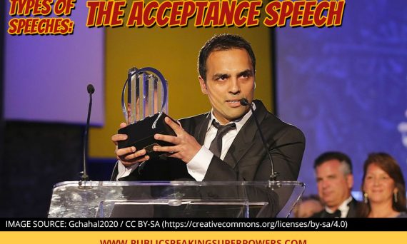 Types of Speeches: The Acceptance Speech