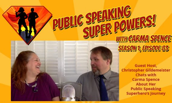 Episode 83 Guest Host Christopher Gildemeister interviews Carma Spence