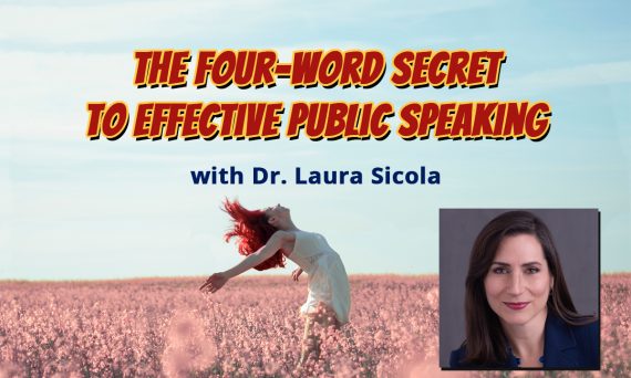 The 4-Word Secret to Confident Speaking