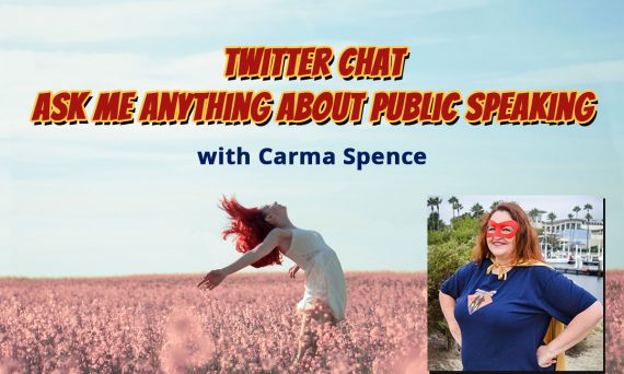 AMA Twitter Chat Public Speaking