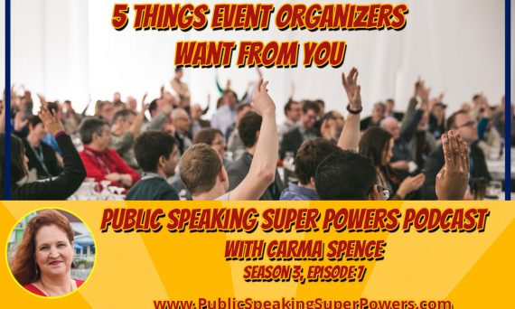 5 Things Event Organizers Want from You