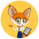 fox in a circle
