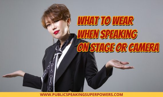 What to Wear when Speaking on Stage or Camera